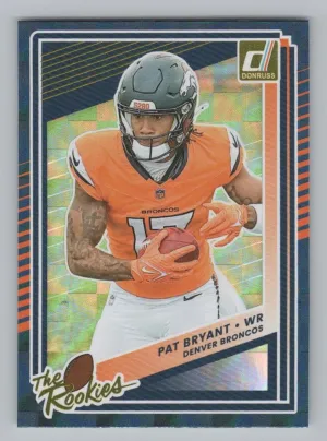Pat Bryant 2025 Donruss The Rookies Broncos