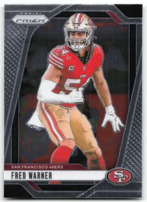 Fred Warner 2024 Panini Prizm San Francisco 49ers