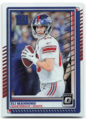 Eli Manning 2025 Donruss Optic New York Giants