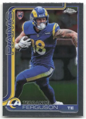 Terrance Ferguson Rookie 2025 Topps Chrome Los Angeles Rams