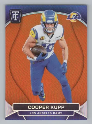 Cooper Kupp 2024 Panini Totally Certified Mirror Platinum Orange #/99