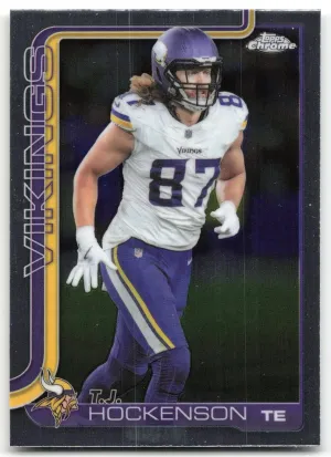 T.J. Hockenson 2025 Topps Chrome Minnesota Vikings