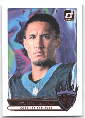 Tetairoa McMillan 2025 Donruss Rookie Gridiron Kings Carolina Panthers
