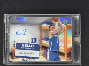 Kon Knueppel Autograph 2024-25 Bowman University Chrome Campus Dorms Signatures