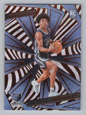 Jaylen Wells RC 2024-25 Panini Revolution Memphis Grizzlies