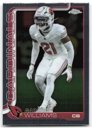 Garrett Williams 2025 Topps Chrome Arizona Cardinals