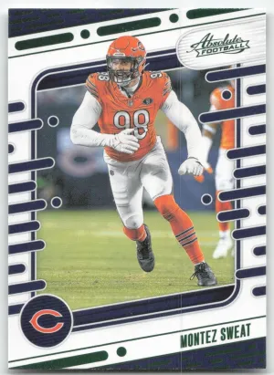 Montez Sweat 2024 Panini Absolute Green Chicago Bears