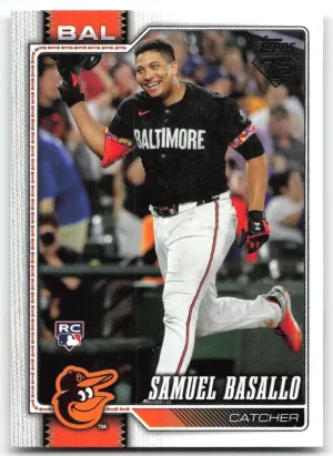 Samuel Basallo Rookie 2026 Topps Baltimore Orioles