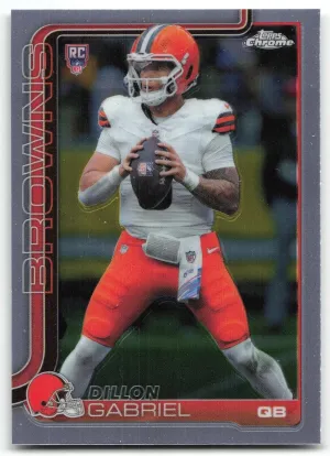 Dillon Gabriel Rookie 2025 Topps Chrome Cleveland Browns