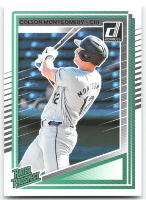Colson Montgomery 2025 Donruss Chicago White Sox