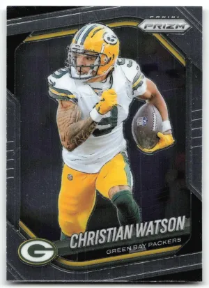 Christian Watson 2025 Panini Prizm Green Bay Packers
