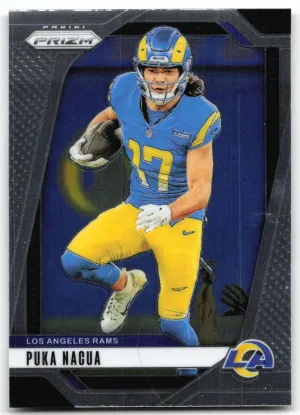 Puka Nacua 2024 Panini Prizm Los Angeles Rams