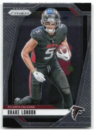 Drake London 2024 Panini Prizm Atlanta Falcons