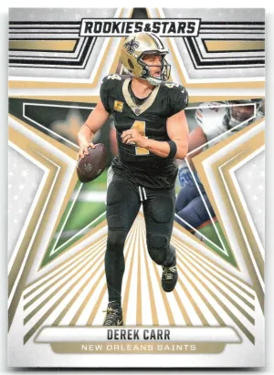 Derek Carr 2024 Panini Rookies & Stars New Orleans Saints