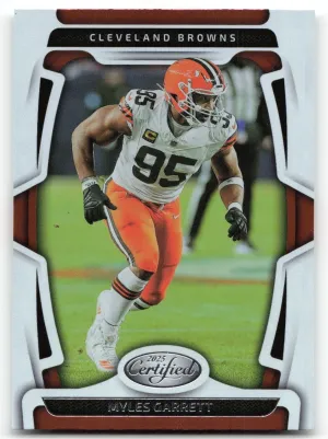 Myles Garrett 2025 Panini Certified Browns