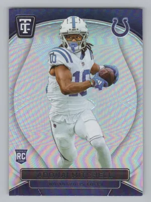 Adonai Mitchell RC 2024 Panini Totally Certified Mirror Colts
