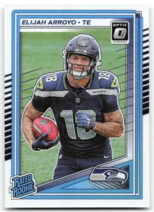 Elijah Arroyo RC 2025 Donruss Optic Seahawks
