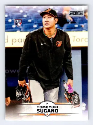 Tomoyuki Sugano RC 2025 Stadium Club Baltimore Orioles