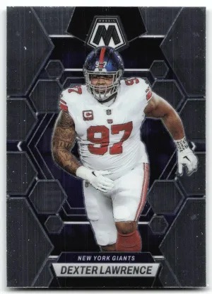 Dexter Lawrence 2023 Panini Mosaic New York Giants