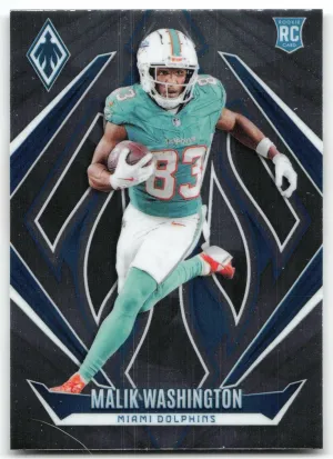 Malik Washington RC 2024 Panini Phoenix Miami Dolphins