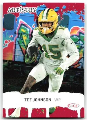 Tez Johnson 2025 SAGE Artistry Red Ducks