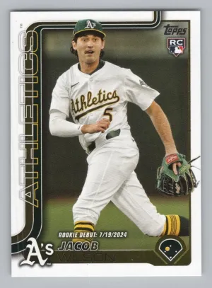 Jacob Wilson 2025 Topps Update Athletics