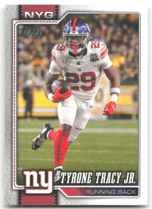 Tyrone Tracy Jr 2026 Topps Flagship New York Giants