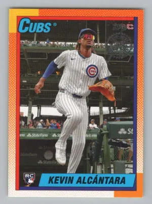 Kevin Alcántara 2025 Topps 1990 Topps Baseball 35th Anniversary Cubs