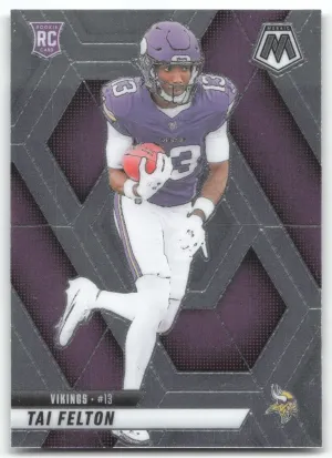 Tai Felton Rookie 2025 Panini Mosaic Minnesota Vikings