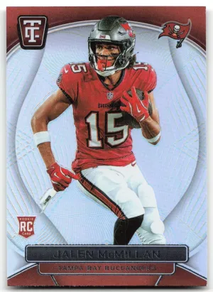 Jalen McMillan Rookie 2024 Panini Totally Certified Mirror Tampa Bay Buccaneers