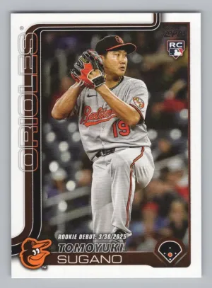 Tomoyuki Sugano 2025 Topps Update Baltimore Orioles