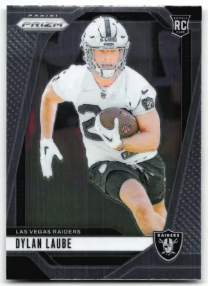 Dylan Laube Rookie 2024 Panini Prizm Las Vegas Raiders