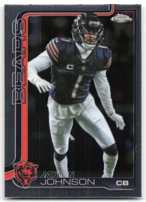 Jaylon Johnson 2025 Topps Chrome Chicago Bears