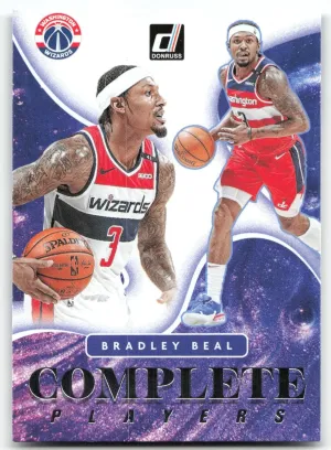 Bradley Beal 2021-22 Donruss Complete Players Washington Wizards