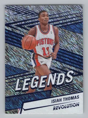 Isiah Thomas 2024-25 Panini Revolution Blue Storm Detroit Pistons