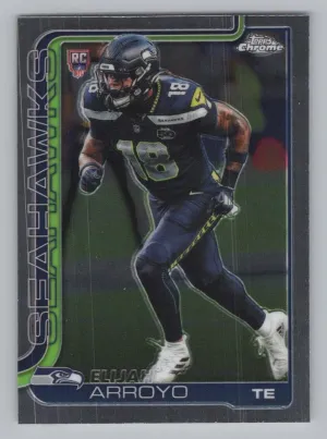 Elijah Arroyo Rookie 2025 Topps Chrome Seattle Seahawks