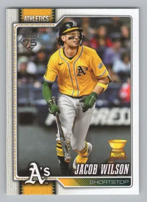 Jacob Wilson 2026 Topps Athletics