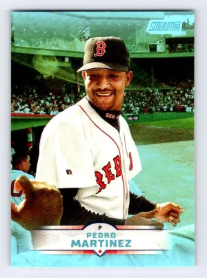 Pedro Martinez 2025 Stadium Club Light Blue Foil Boston Red Sox