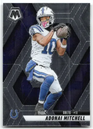 Adonai Mitchell 2025 Panini Mosaic Indianapolis Colts
