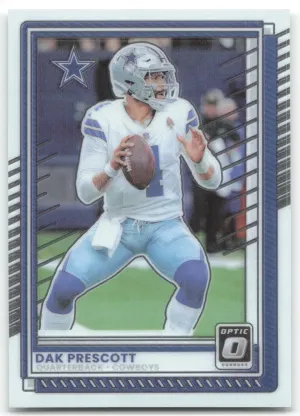 Dak Prescott 2025 Donruss Optic Dallas Cowboys