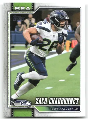 Zach Charbonnet 2026 Topps Flagship Seattle Seahawks