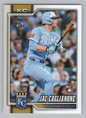 Jac Caglianone Rookie 2026 Topps Kansas City Royals
