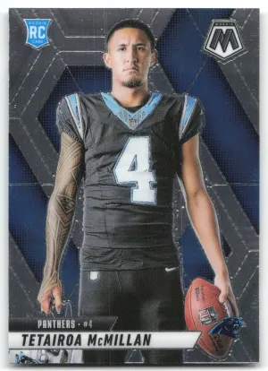 Tetairoa McMillan RC 2025 Panini Mosaic Carolina Panthers
