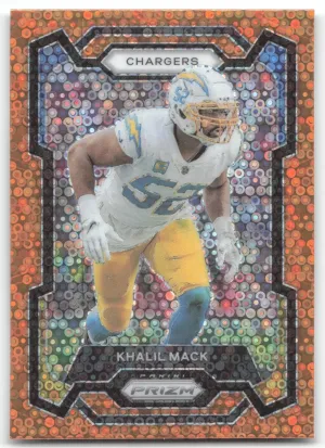 Khalil Mack 2023 Panini Prizm Disco Los Angeles Chargers