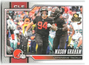 Mason Graham 2026 Topps Flagship Cleveland Browns