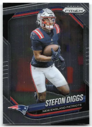 Stefon Diggs 2025 Panini Prizm New England Patriots