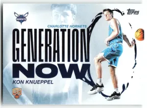 Kon Knueppel RC 2025-26 Topps Generation Now Hornets