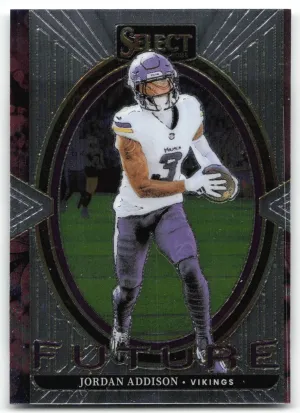 Jordan Addison 2024 Panini Select Select Future Vikings