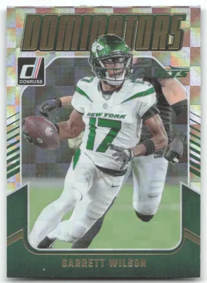 Garrett Wilson 2024 Donruss Dominators New York Jets