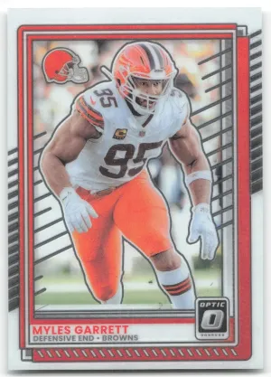 Myles Garrett 2025 Donruss Optic Cleveland Browns